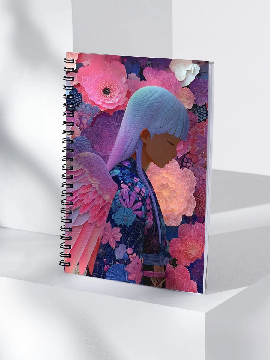 Floral Warrior Spiral Notebook product image (4)