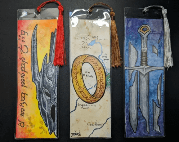 Watercolor Bookmark: Middle Earth Adventures Set 2 product image (1)
