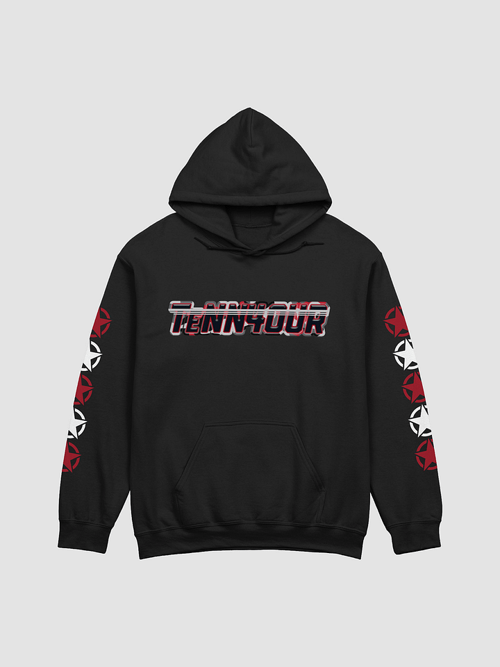 #TeNN4OURARMY Hoodie Red & White product image (1)