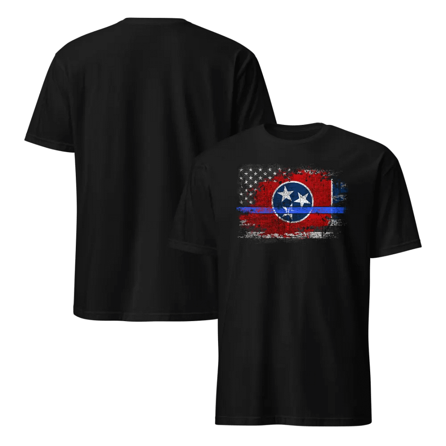 Tennessee Thin Blue Line Flag product image (6)