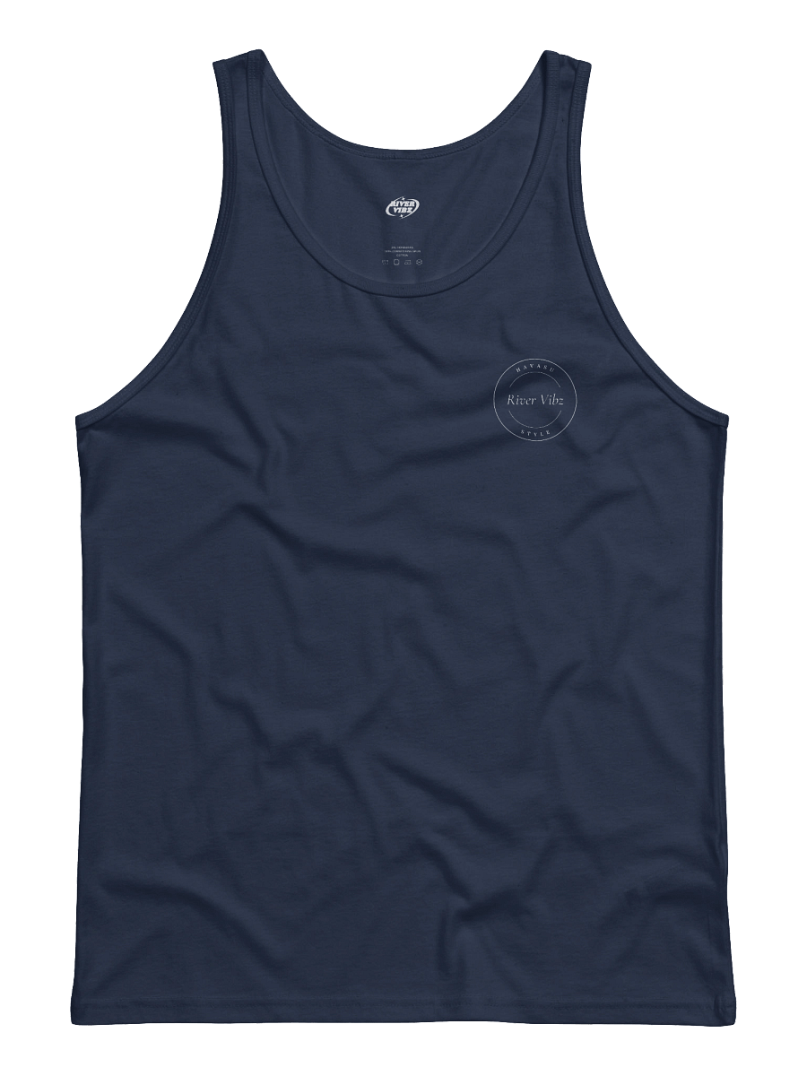 White Circle River Vibz Havasu Style Logo Tank product image (4)