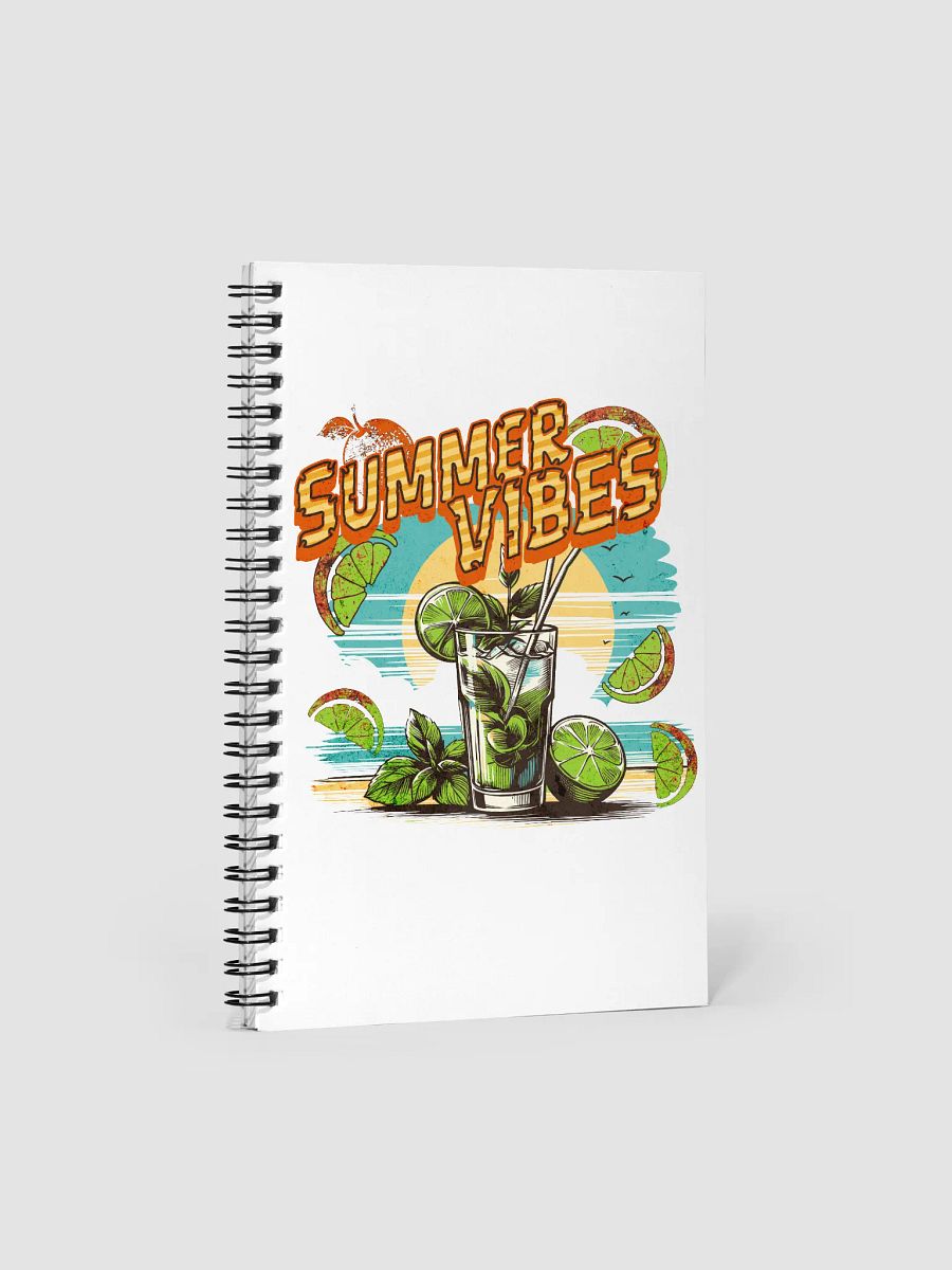 Summer Vibes Spiral Notebook product image (1)