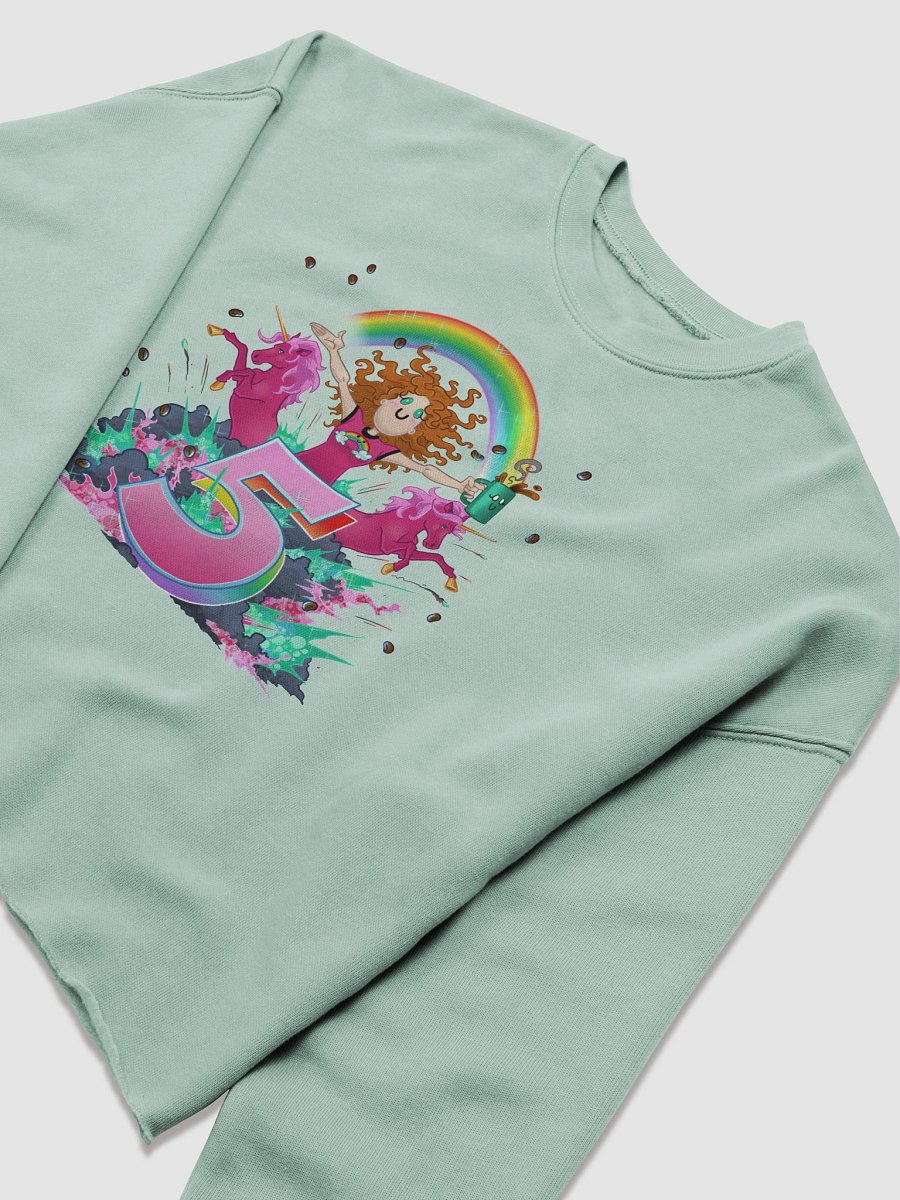 LadyAm5Years Crop Sweatshirt product image (29)
