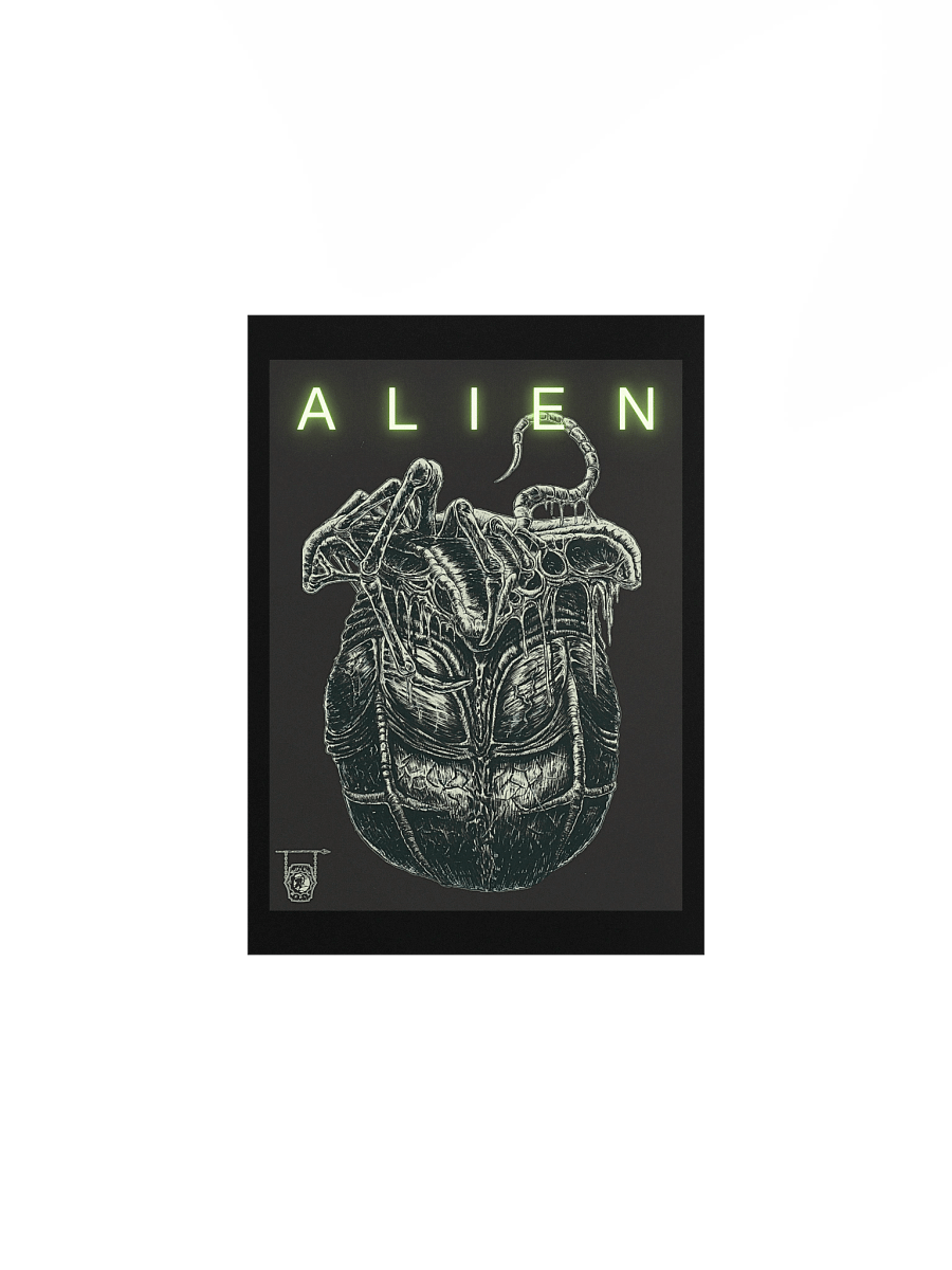 The Alien- Art Print 2/2 product image (2)