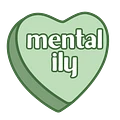 mental ily Sticker (GREEN) product image (1)