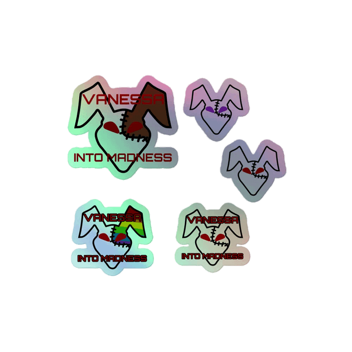 Vanessa Into Madness Holographic Stickers product image (2)