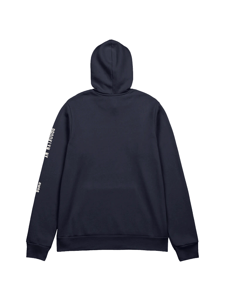 Park Slope Dog Navy Blue Supersoft Bella+Canvas Hoodie product image (2)