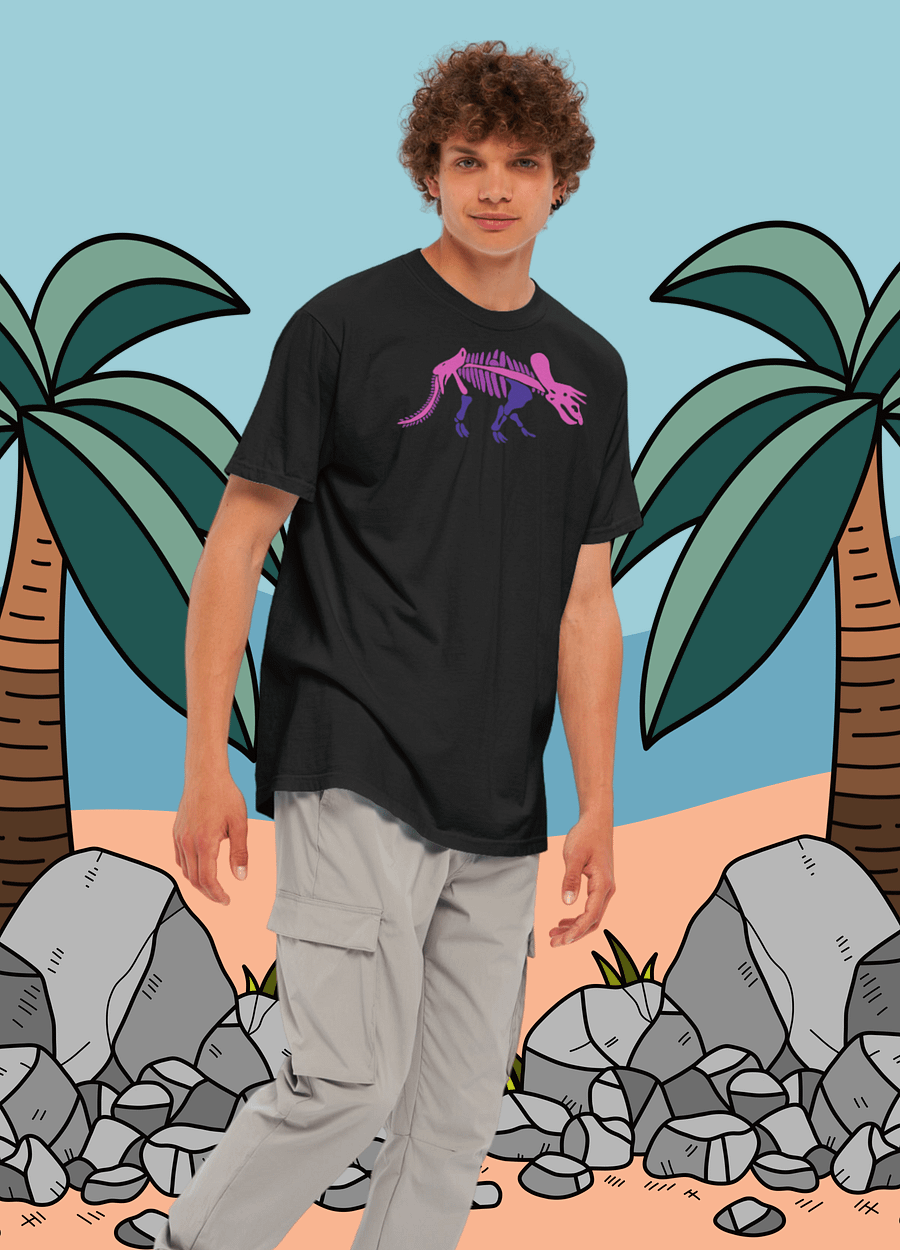 Triceratops Unisex T-shirt product image (39)