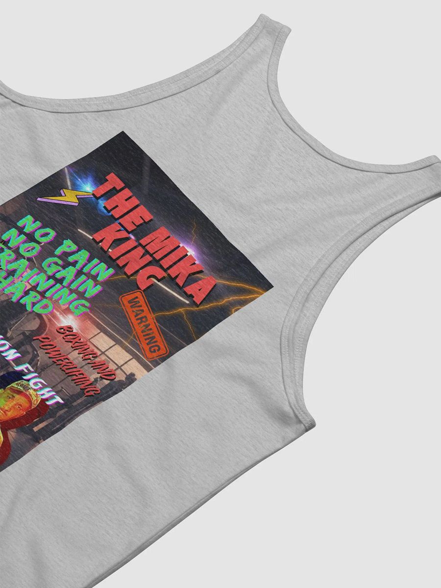 Camiseta sin mangas Bella y The Mika King Wear Edicion No Pain No Gain Training Hard. product image (7)