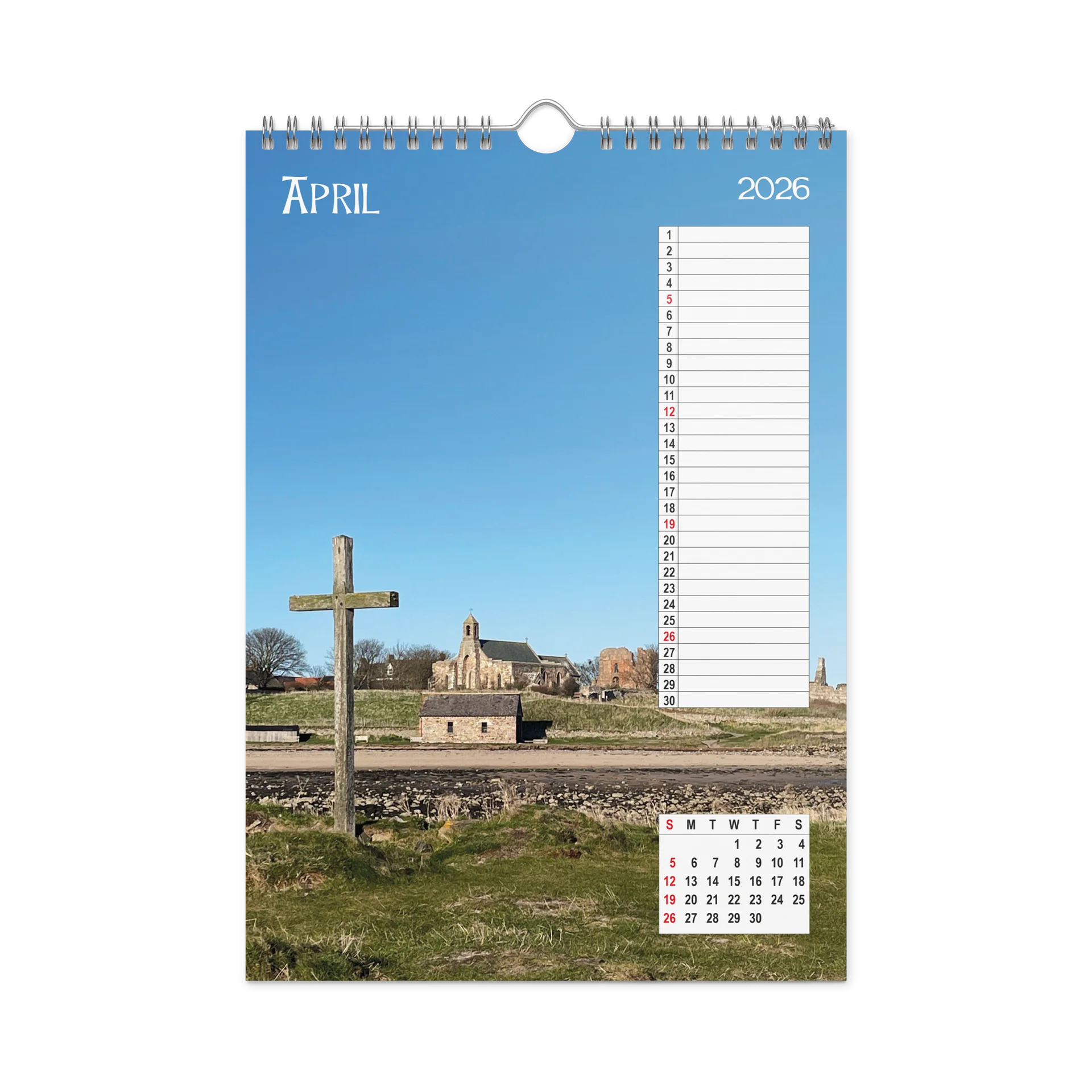 Holy Island Moments 2026 Calendar product image (2)