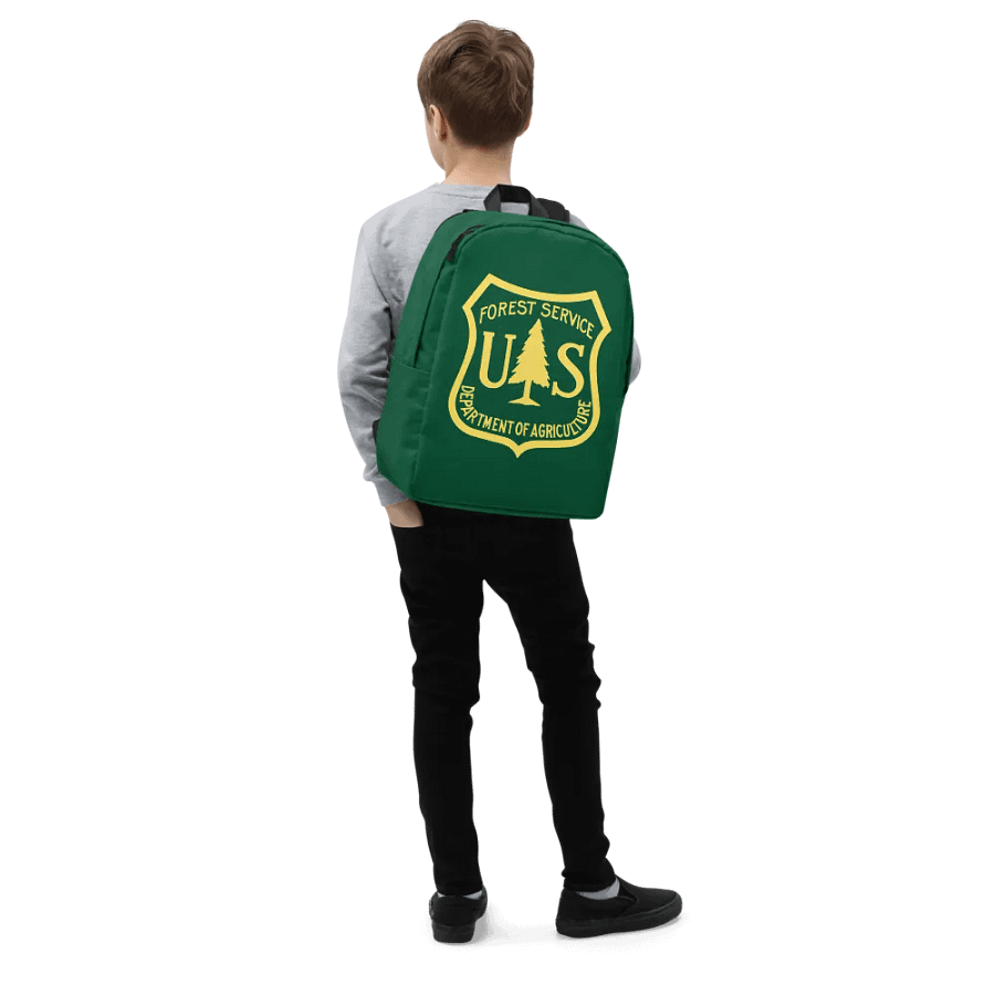 "Forest Service" Minimalist Backpack product image (6)