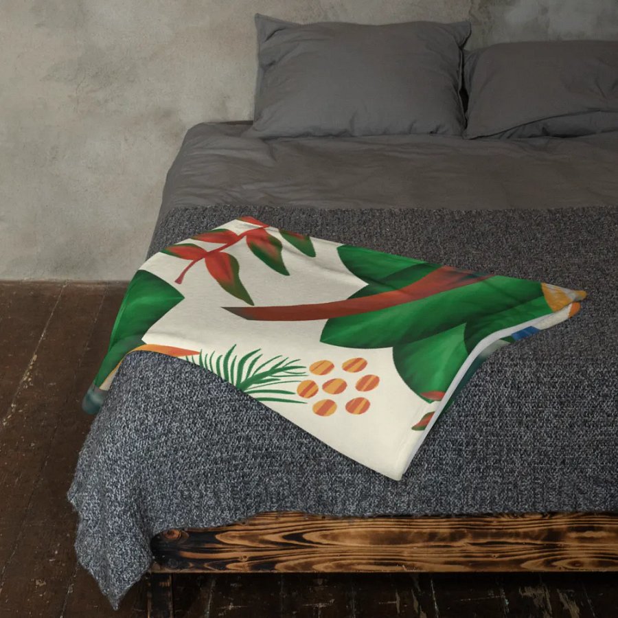 El Yunque Colorful Rainforest Blanket product image (23)