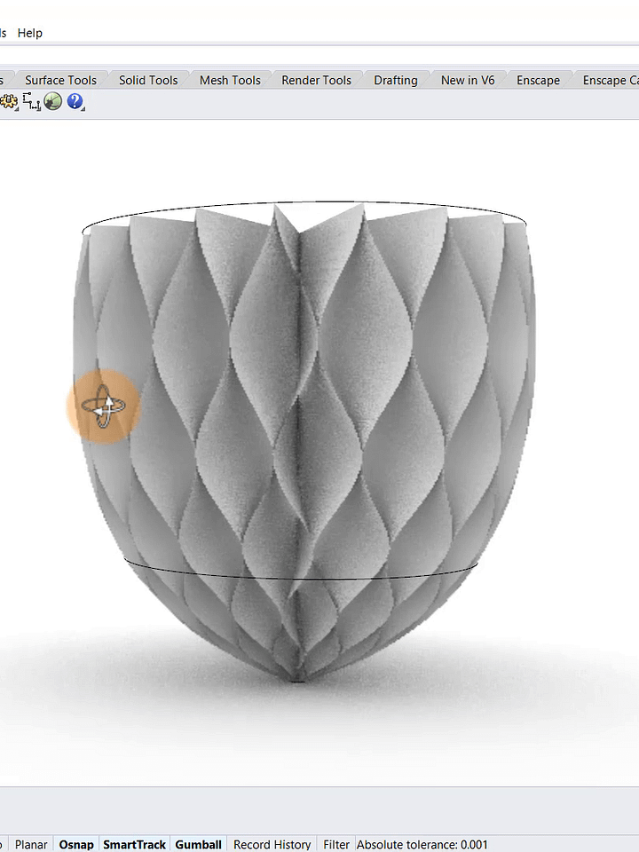 Parametric Floral Pattern Design Grasshopper Rhino Files Download product image (2)