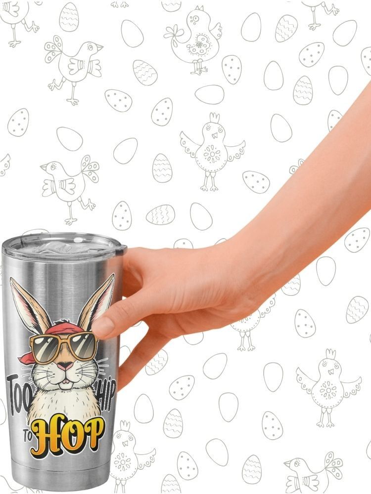 Too Hip to Hop – Cool Easter Bunny Digital Download | PNG 4500x5400px, 300 DPI product image (3)