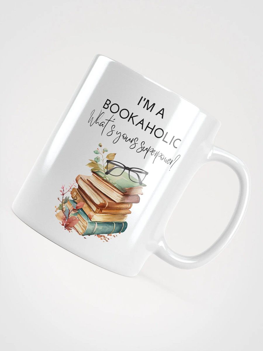 Book lover bookaholic nerd bookworm - Glossy Mug product image (4)