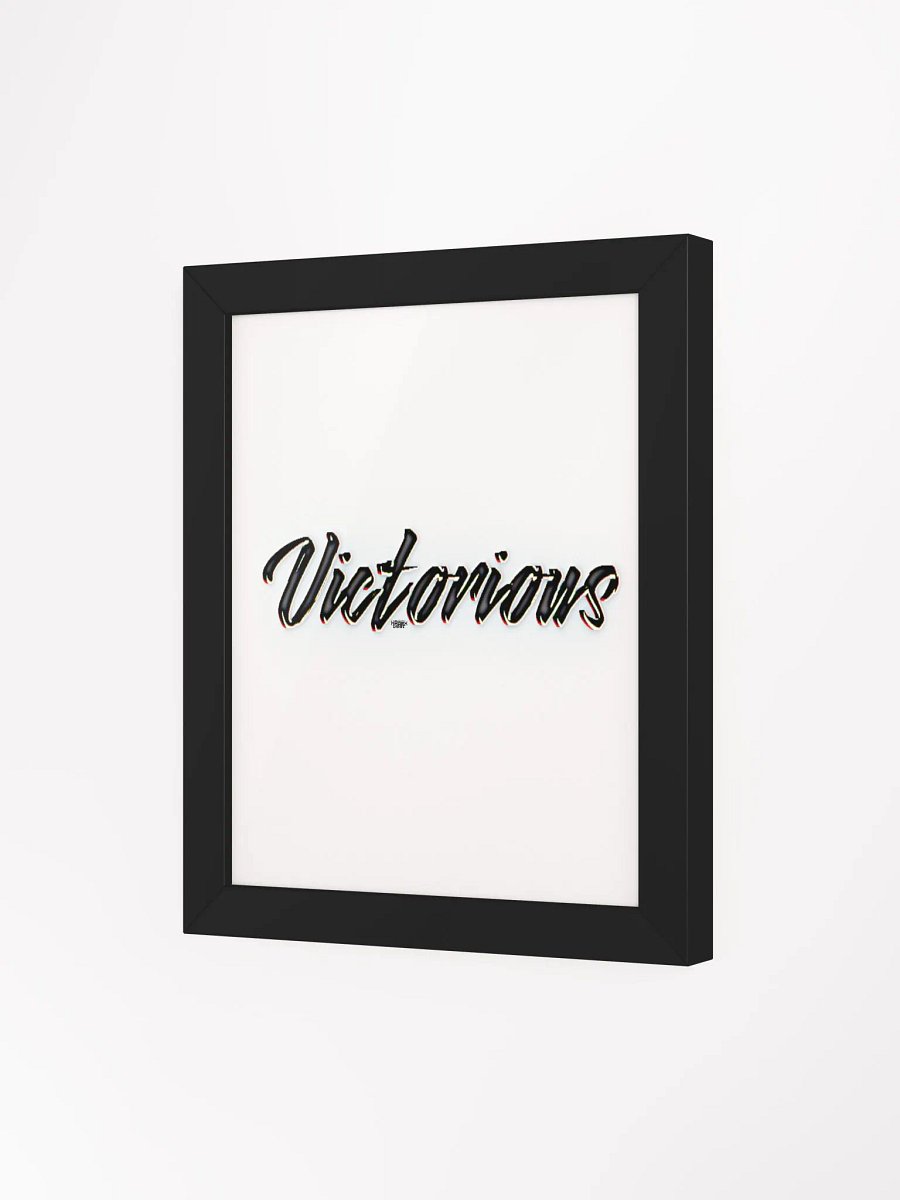 Victorious - Framed - High-Quality Matte Poster product image (3)