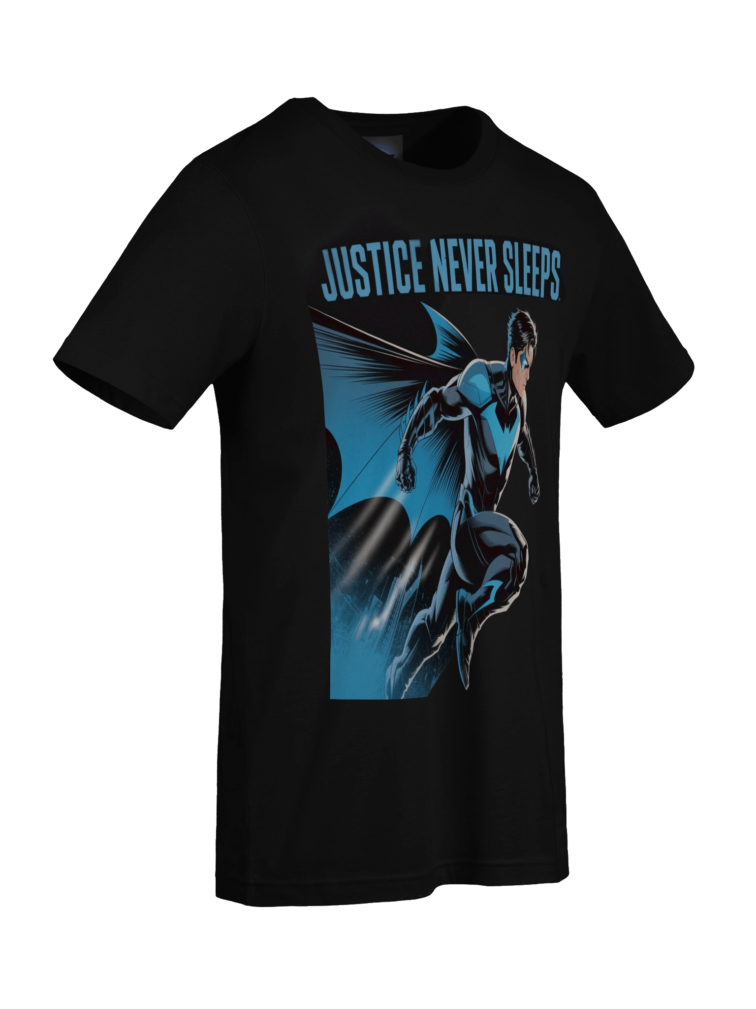 Nightwing Justice Never Sleeps Supersoft T-Shirt product image (9)