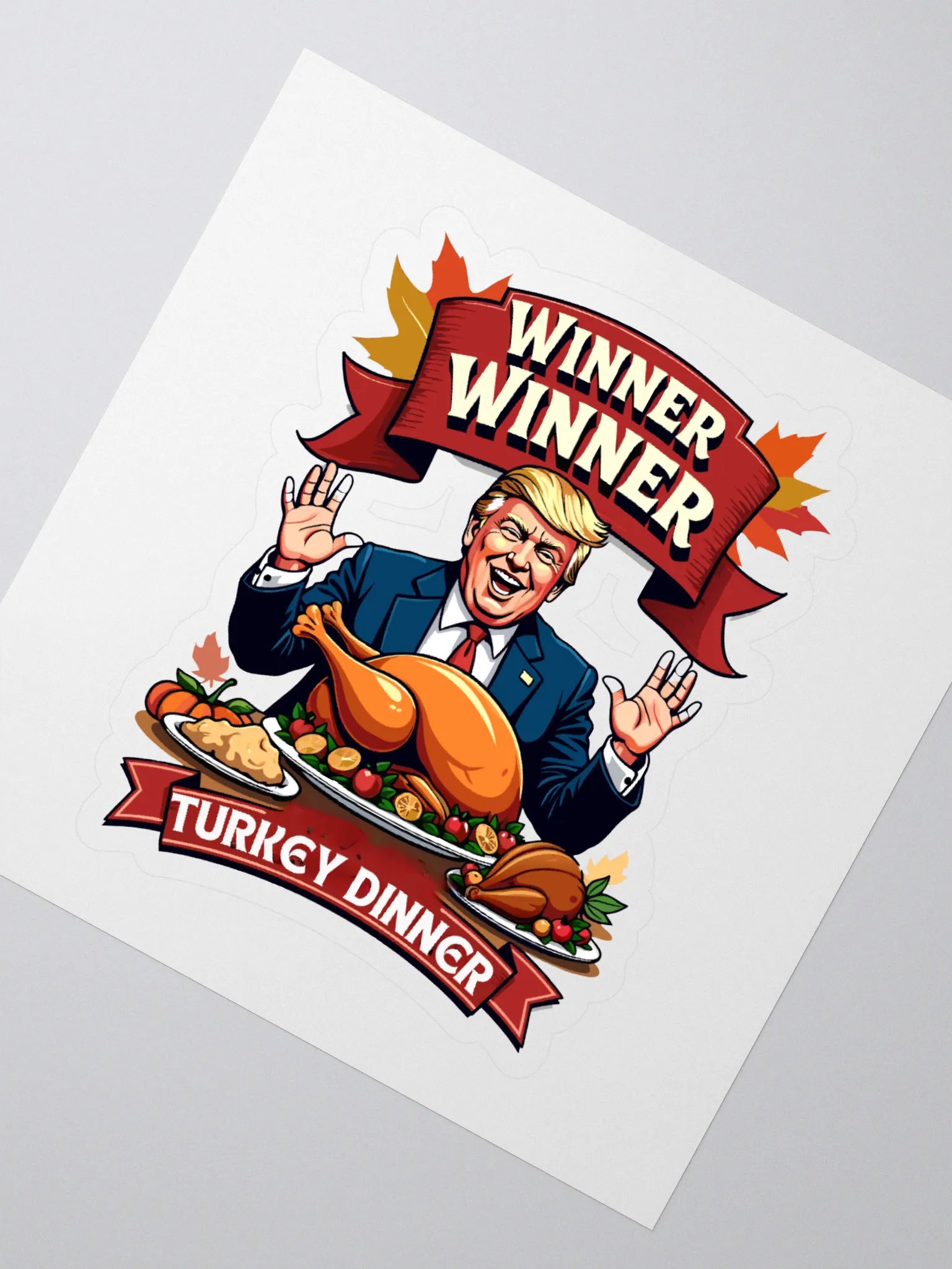 Winner Winner Turkey Dinner Stickers product image (2)
