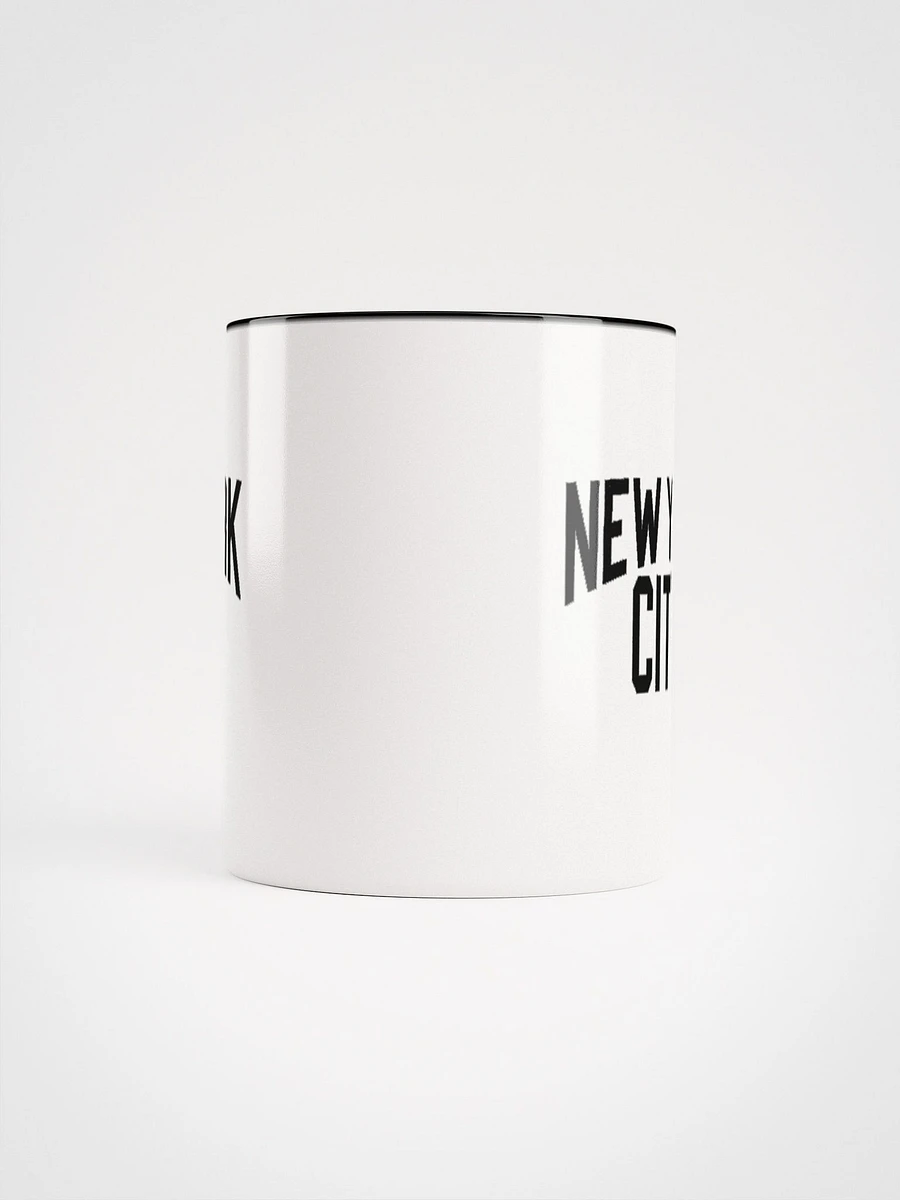 New York City Coffee Mug (Black text on white) product image (5)