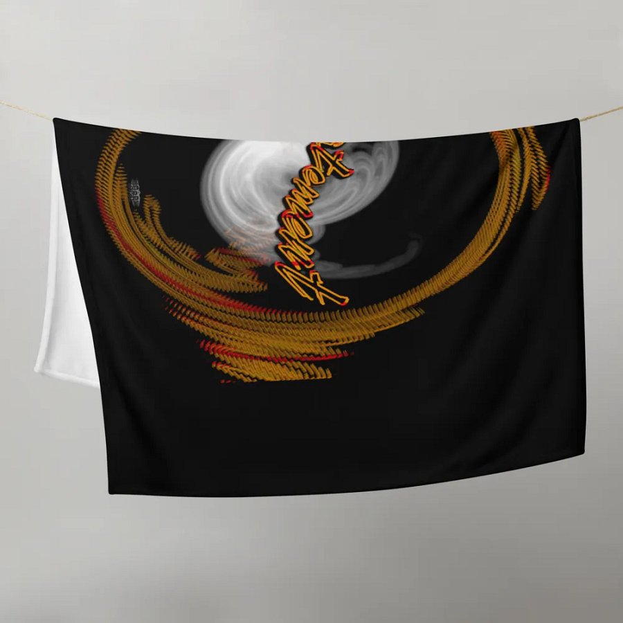 Statement - Black - Throw Blanket product image (9)