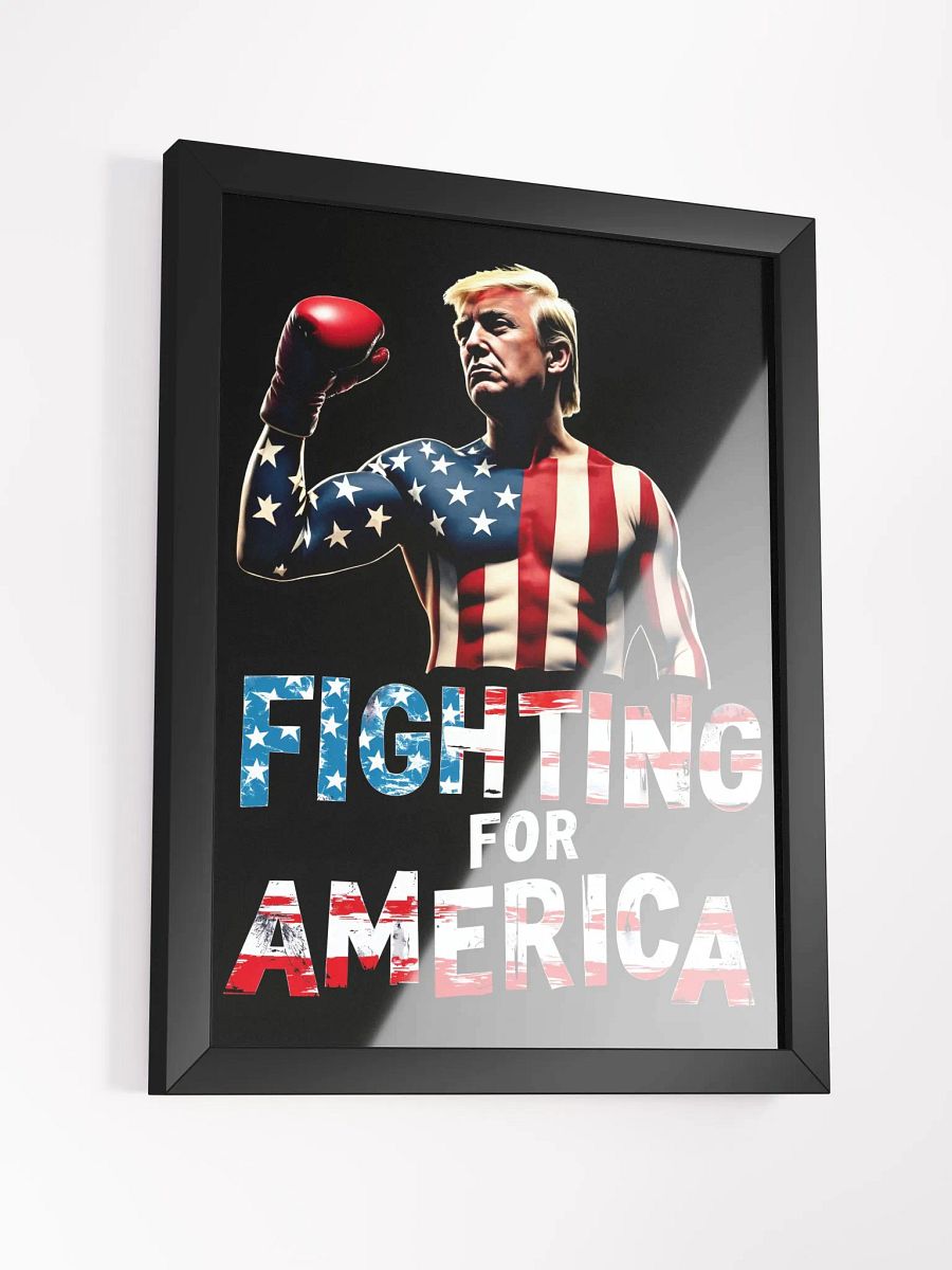 Framed Art: Trump, Fighting for America product image (21)