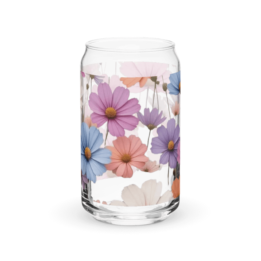 Floral Fusion Can-Shaped Glass product image (7)