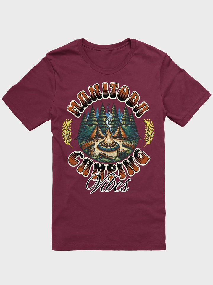 Manitoba Camping Vibes T-Shirt product image (6)