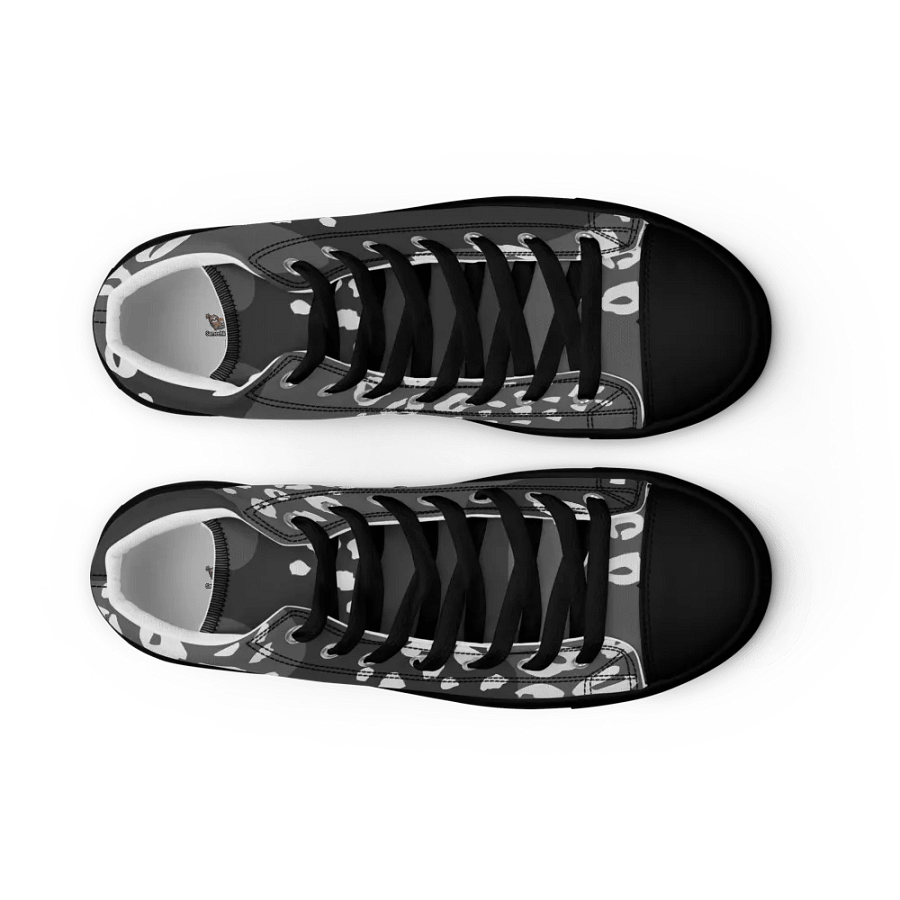Grey Leopard Retro High Tops product image (18)