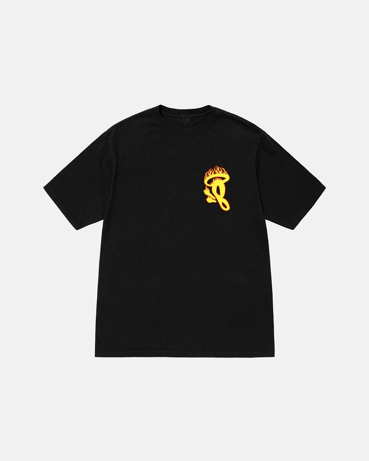 BUBBLESGANGZ IN THE ROUGH T-SHIRT - BLACK product image (1)