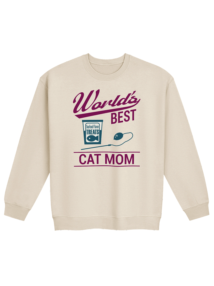 World's Best Cat Mom - Unisex Adult Sweatshirt product image (21)