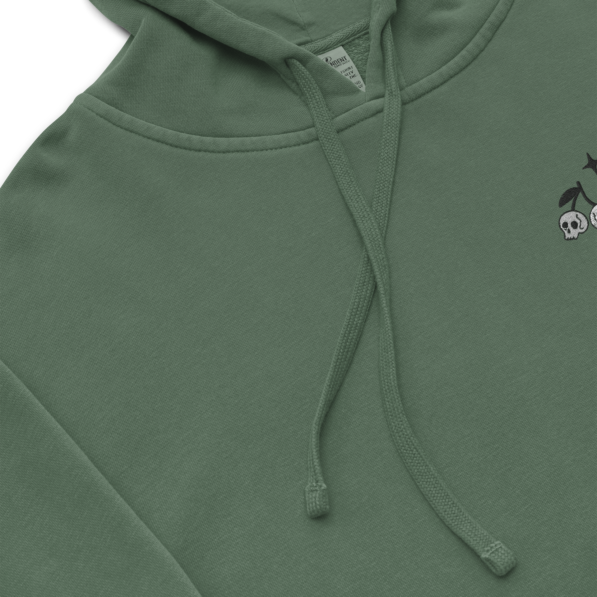 skull cherries embroidered sweatsuit - top product image (14)