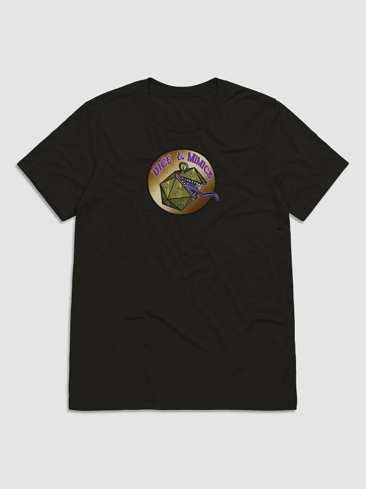 Dice and Mimics D20 Logo Tee Centered product image (2)