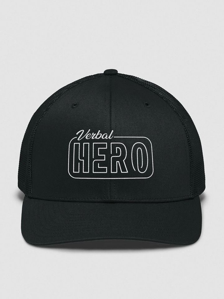 B&W Trucker Hat product image (1)