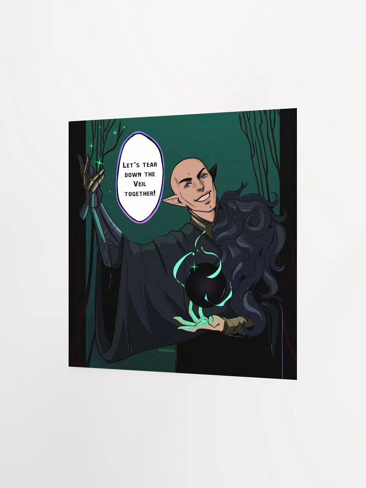 "Let's tear down the veil together!" Poster product image (2)