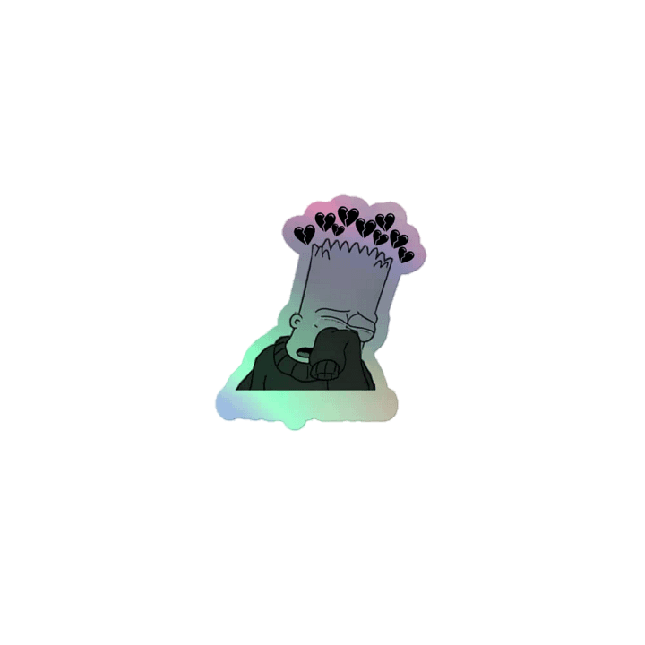 depressed bart sticker product image (1)