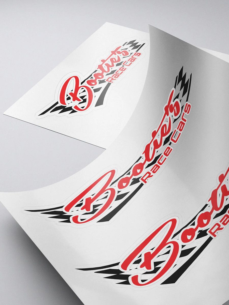 Bootie's Race Cars Stickers product image (4)