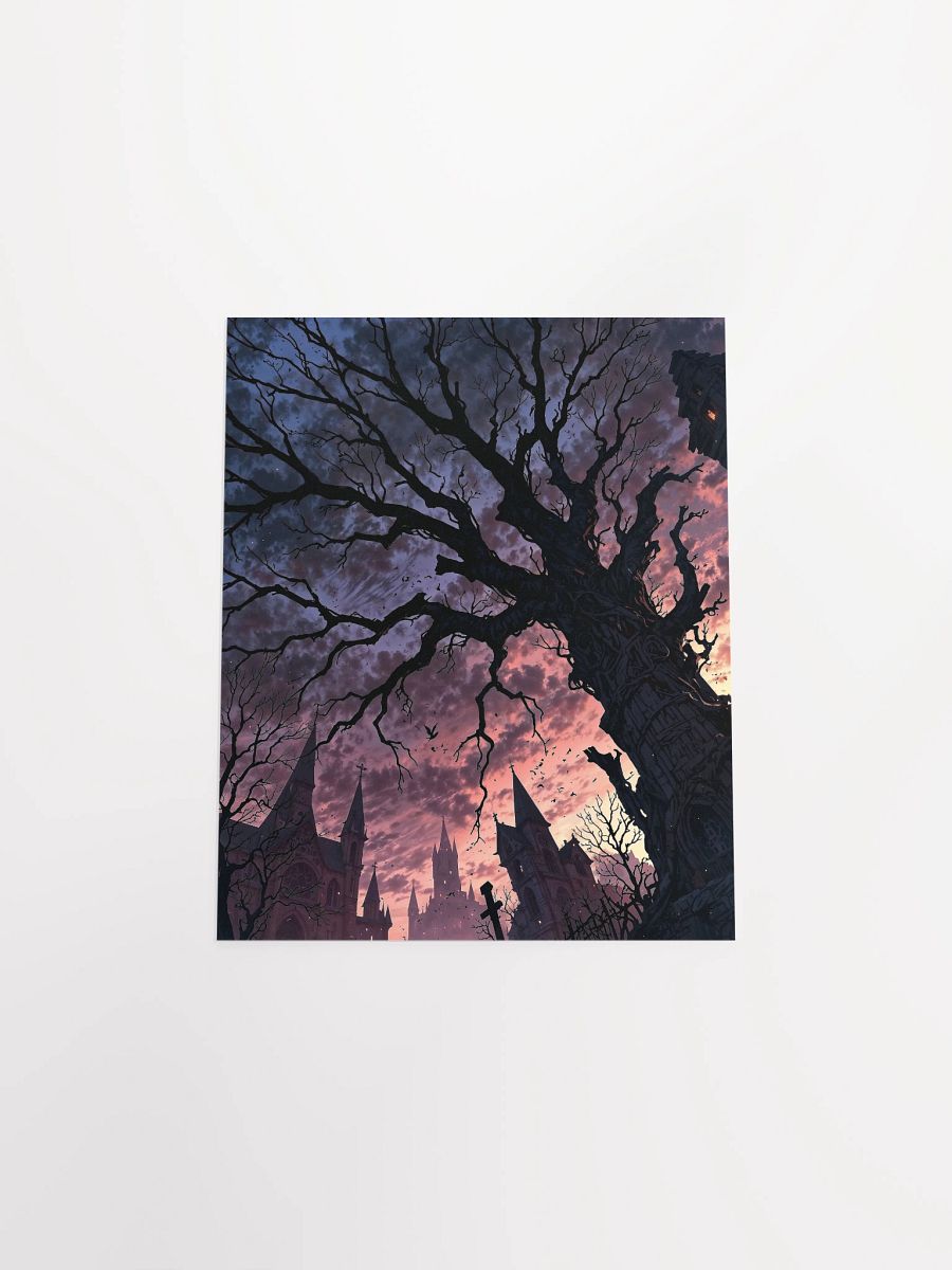The Last Light Over Hollowspire Matte Poster product image (28)