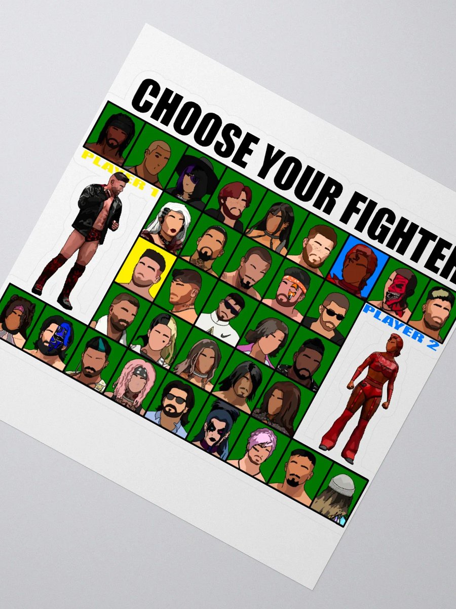 PEPW Choose Your Fighter MVH vs Skaar Sticker product image (2)