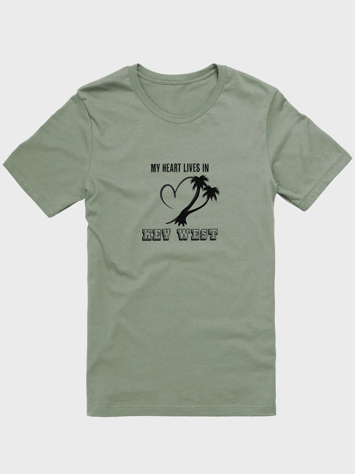 My Heart Lives in Key West Ultra-Soft Tee product image (13)
