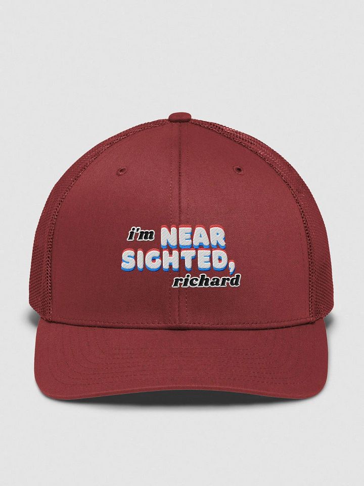 I'M NEARSIGHTED, RICHARD 112 trucker hat product image (22)
