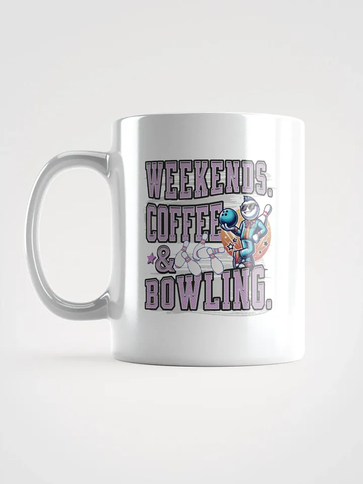 Weekends Coffee And Bowling Vibes Mug product image (1)