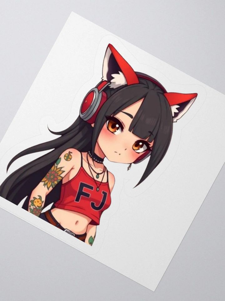 Fox Melody Kiss Cut Stickers product image (8)
