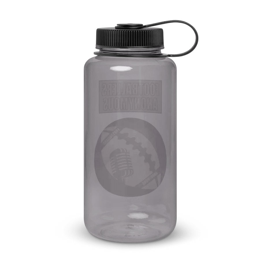 Footballers Anonymous Plastic Water Bottle product image (2)