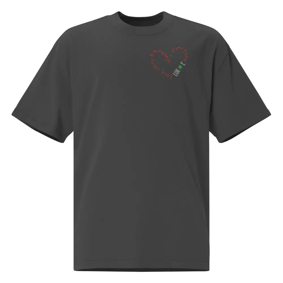 Heartfelt Unity Oversized Tee product image (1)
