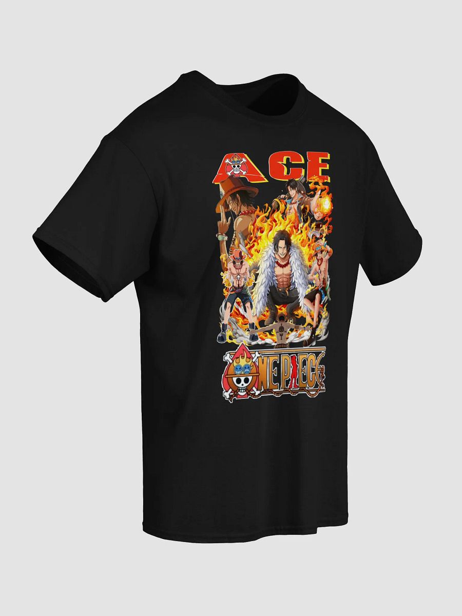 Flaming Ace - OnePiece Anime T-Shirt product image (5)