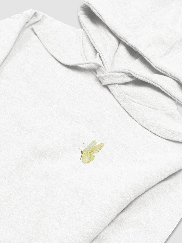 Motivational Just Believe In Yourself Soft Hoodie Yellow Watercolor Butterflies Pretty Nature product image (12)