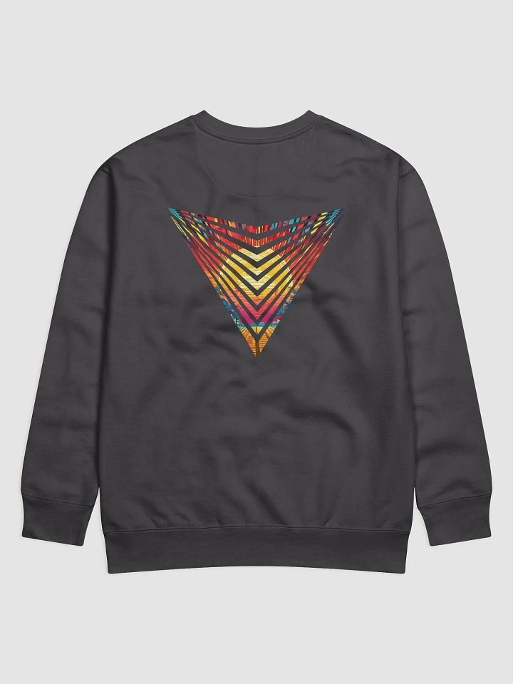 VACIO Sunset Spectrum Logo Premium Crewneck Sweatshirt product image (1)