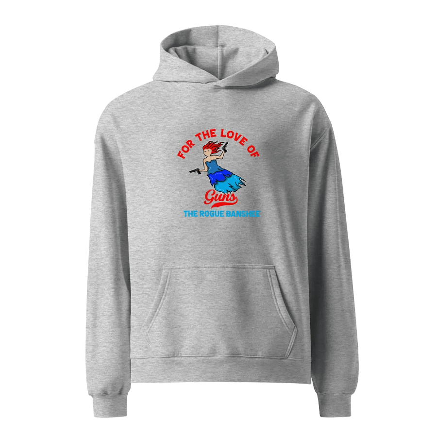 Premium Oversized Hoodie – Dual Wielding Bansh product image (4)
