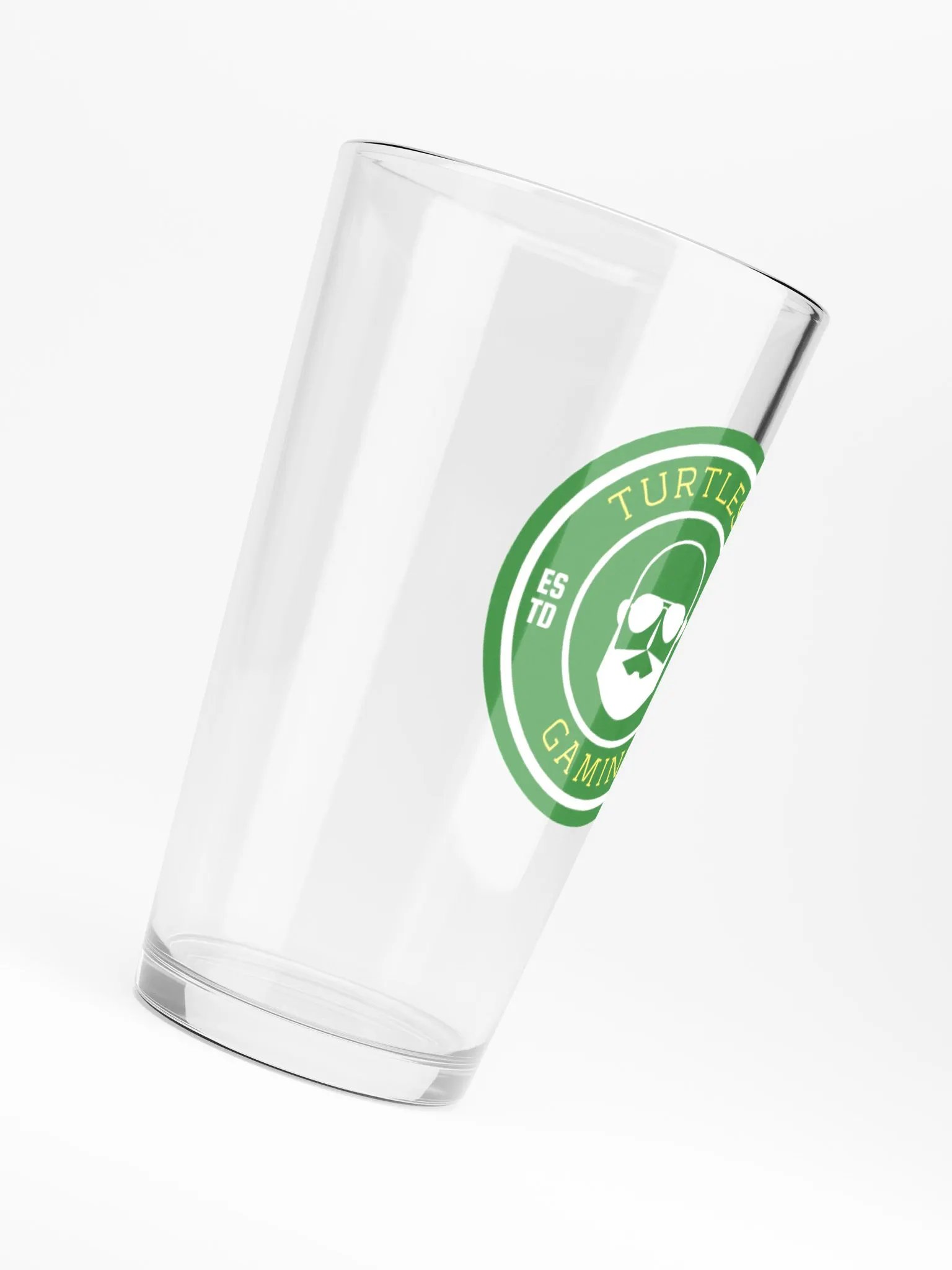 Turtles & Gaming Pint Glass product image (6)