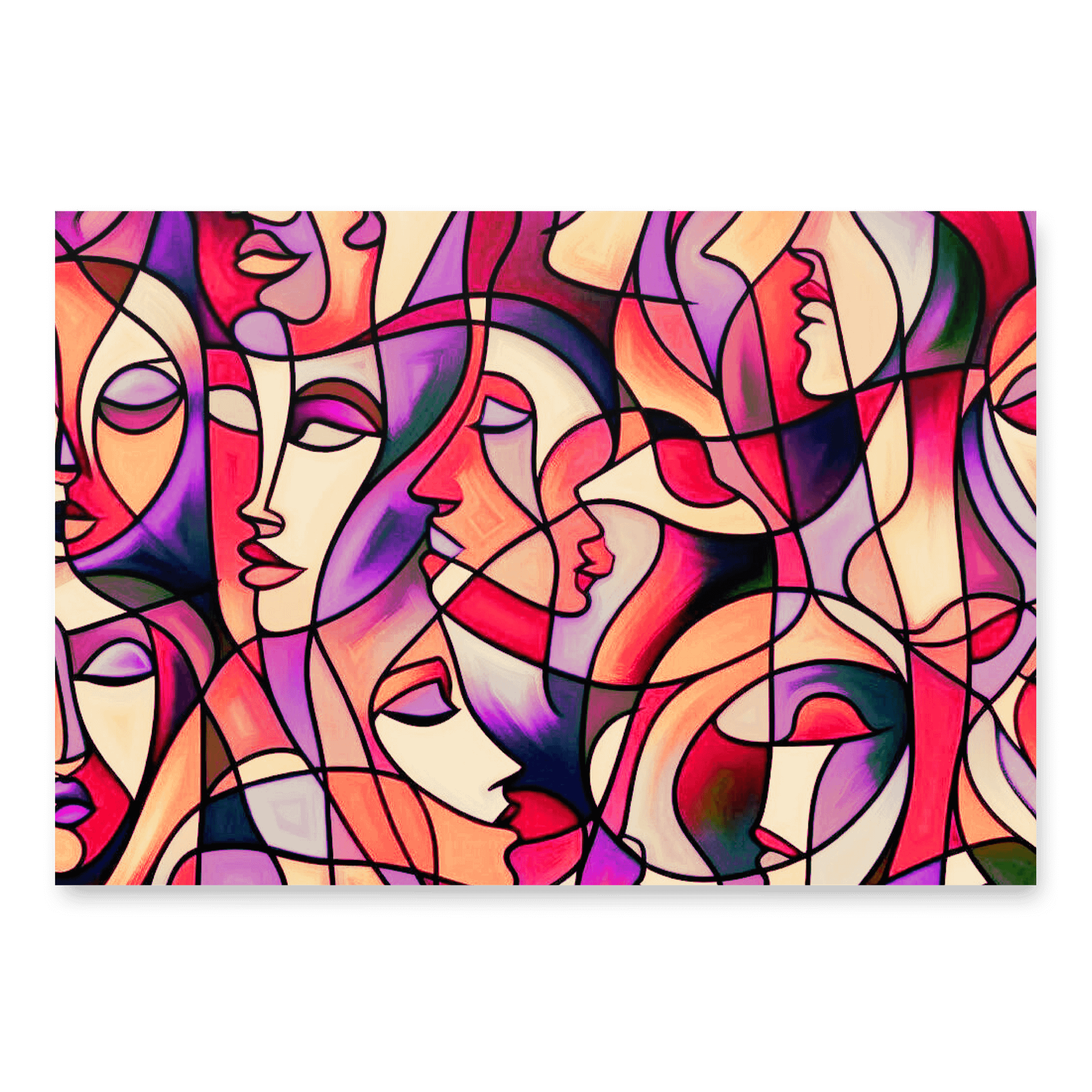 Womеns Faces Paper Sheets product image (1)